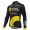 2016 Direct Energie Team nero Maglie Ciclismo Manica Lunga 98962-JR