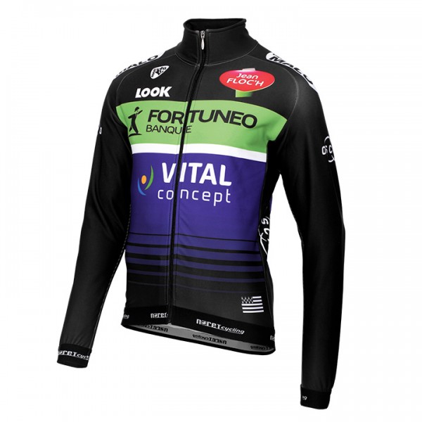 FORTUNEO-VITAL 2016 Team hiver Maglie Ciclismo Manica Lunga 19995-KH FORTUNEO-VITAL 2016 Team hiver Maglie Ciclismo Manica Lunga 19995-KH