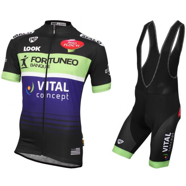 2016 FORTUNEO-VITAL CONCEPT Nuovo abbigliamento Ciclismo Completo Maglia Ciclismo Corta e Salopette 46611-ME 2016 FORTUNEO-VITAL CONCEPT Nuovo abbigliamento Ciclismo Completo Maglia Ciclismo Corta e Salopette 46611-ME