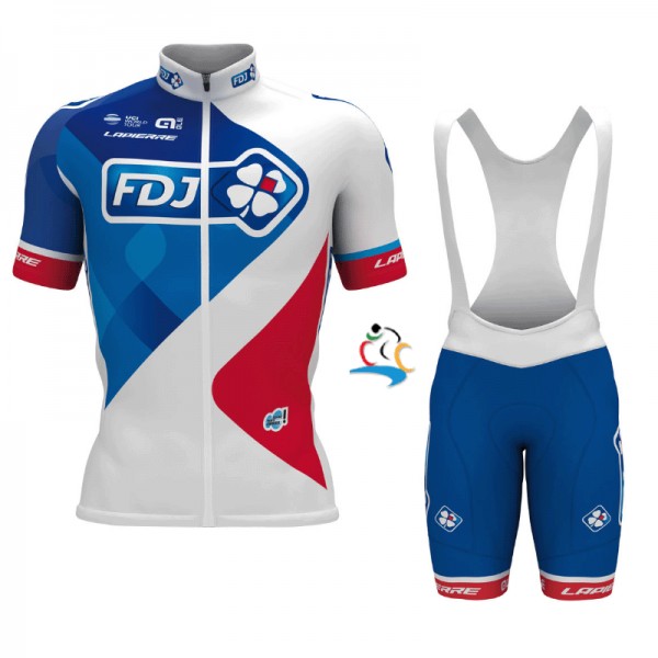 FDJ Pro 2017 Nuovo abbigliamento Ciclismo Completo Maglia Ciclismo Corta e Salopette 96894-XP FDJ Pro 2017 Nuovo abbigliamento Ciclismo Completo Maglia Ciclismo Corta e Salopette 96894-XP