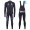 2016 GCN Sleek H20 nero Thermo Squadre Pro Abbigliamento Ciclismo Maglia Ciclismo Manica Lunga e Salopette Lunga 71770-SA