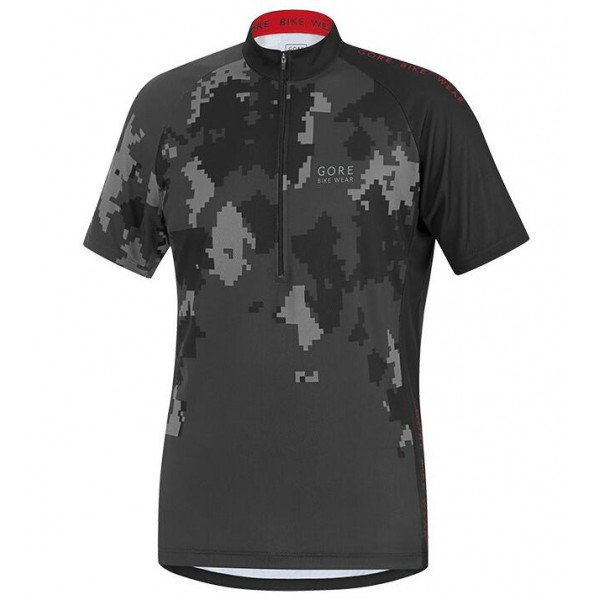 2016 GORE Element Digit Camo anthracite gris Maglia Ciclismo Manica Corta 58925-YC 2016 GORE Element Digit Camo anthracite gris Maglia Ciclismo Manica Corta 58925-YC