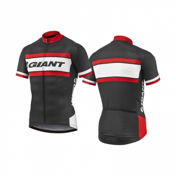2017 Giant Rosso et nero Maglia Ciclismo Manica Corta 53046-PJ