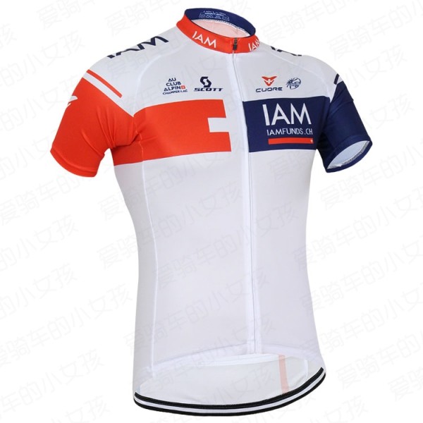 2016 IAM Maglia Ciclismo Manica Corta 26495-ZX