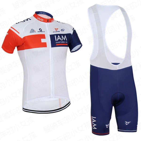 2016 IAM Nuovo abbigliamento Ciclismo Completo Maglia Ciclismo Corta e Salopette 81523-HS