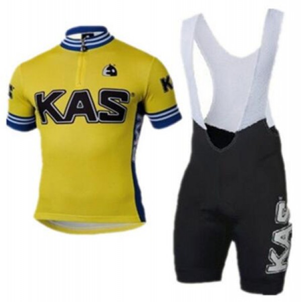 2016 KAS giallo fluo Nuovo abbigliamento Ciclismo Completo Maglia Ciclismo Corta e Salopette 16011-HO 2016 KAS giallo fluo Nuovo abbigliamento Ciclismo Completo Maglia Ciclismo Corta e Salopette 16011-HO