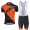 2017 KTM abbigliamento Maglie Ciclismo Manica Corta et Salopette Ciclismo arancia nero 18593-FG