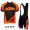 2016 KTM Black arancia Factory Line Nuovo abbigliamento Ciclismo Completo Maglia Ciclismo Corta e Salopette 93988-FA