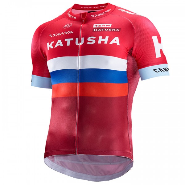 Katusha 2017 Maglia Ciclismo Manica Corta 46899-UP Katusha 2017 Maglia Ciclismo Manica Corta 46899-UP