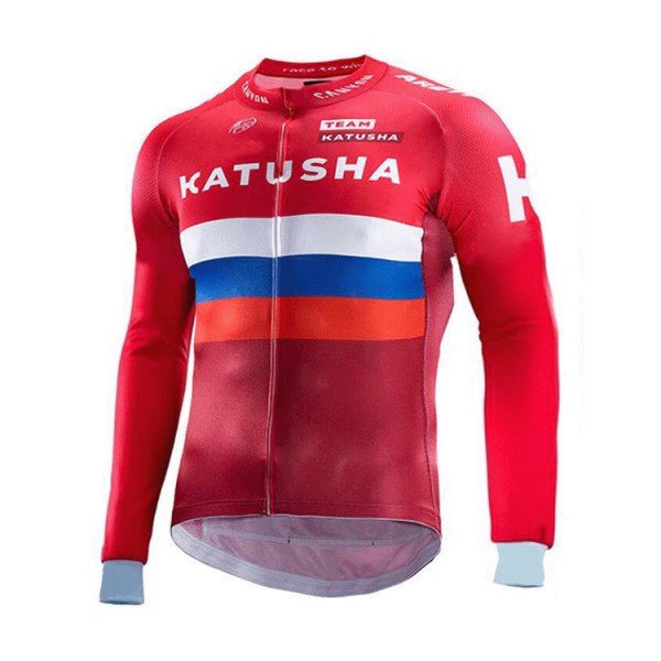 Katusha 2017 Maglie Ciclismo Manica Lunga 52059-QO Katusha 2017 Maglie Ciclismo Manica Lunga 52059-QO