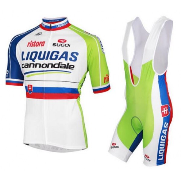 2016 Liquigas Cannondale Nuovo abbigliamento Ciclismo Completo Maglia Ciclismo Corta e Salopette 21131-KI