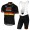 2017 LOTTO SOUDAL Germany nero Nuovo abbigliamento Ciclismo Completo Maglia Ciclismo Corta e Salopette 68725-FS