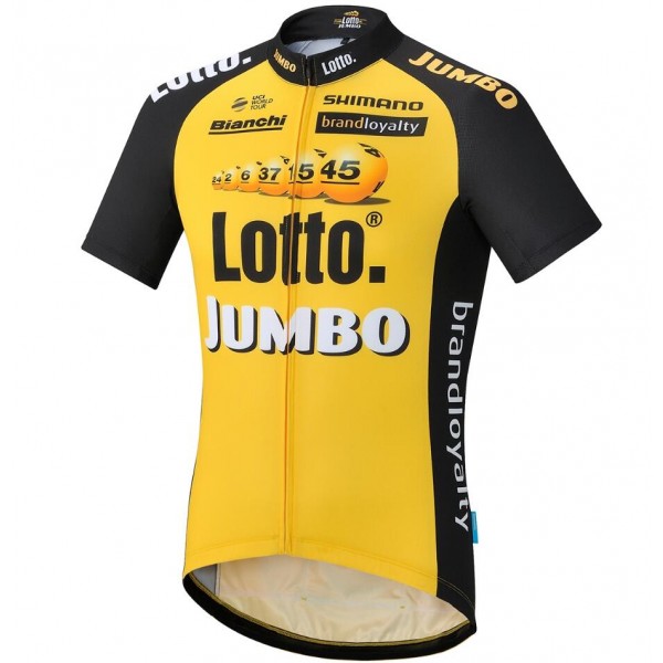 2017 LOTTO JUMBO Maglia Ciclismo Manica Corta 88967-BF 2017 LOTTO JUMBO Maglia Ciclismo Manica Corta 88967-BF