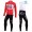 2016 Lotto Soudal Rosso Thermo Squadre Pro Abbigliamento Ciclismo Maglia Ciclismo Manica Lunga e Salopette Lunga 61402-WR