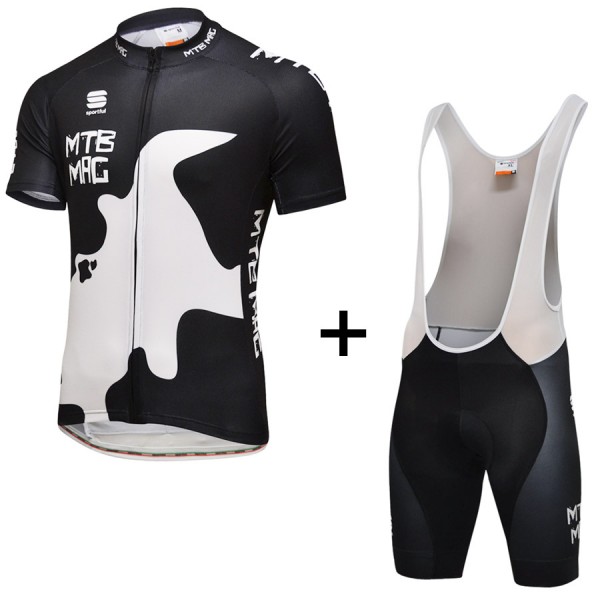 2016 MTB-MAG Nuovo abbigliamento Ciclismo Completo Maglia Ciclismo Corta e Salopette 58413-VI