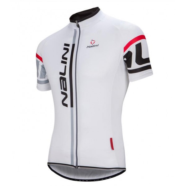 NALINI PRO Logo Summer Maglia Ciclismo Manica Corta bianco 16629-XR