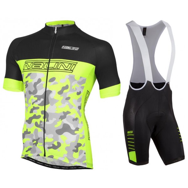NALINI PRO Camouflage Nuovo abbigliamento Ciclismo Completo Maglia Ciclismo Corta e Salopette 23765-WN