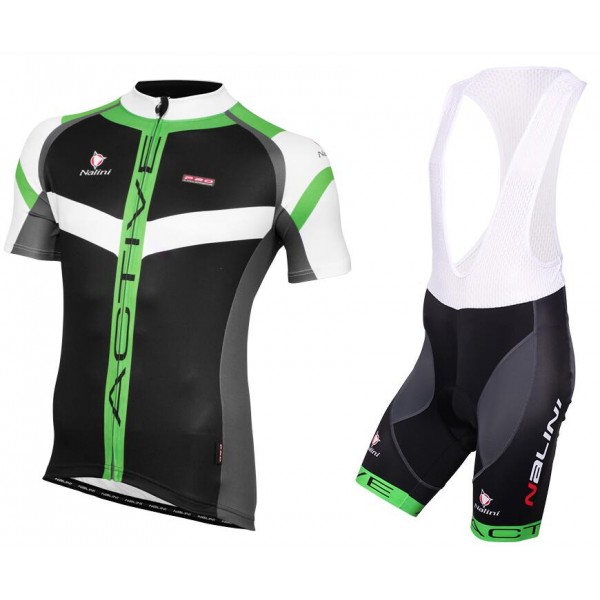 NALINI PRO Rigel Nuovo abbigliamento Ciclismo Completo Maglia Ciclismo Corta e Salopette verde 71438-QA