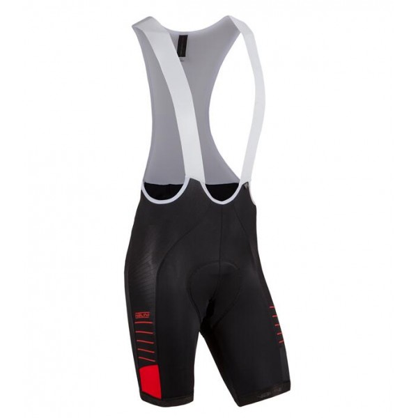 Nalini PRO Rosso Salopette Ciclismo nero bianco Rosso 85647-JN