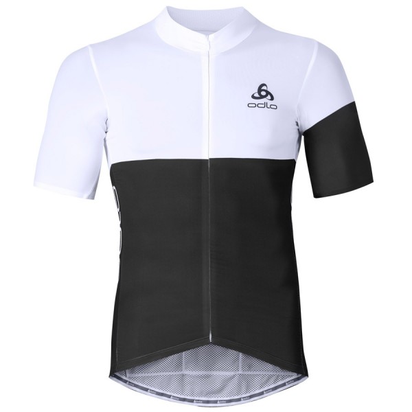 2016 Odlo Kamikaze bianco nero Maglia Ciclismo Manica Corta 67200-TJ