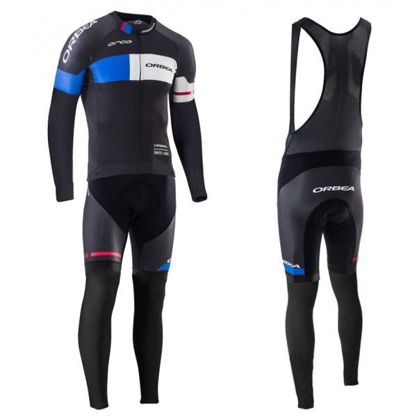 2016 Orbea Team Pro nero -blu Squadre Pro Abbigliamento Ciclismo Maglia Ciclismo Manica Lunga e Salopette Lunga 26308-VS 2016 Orbea Team Pro nero -blu Squadre Pro Abbigliamento Ciclismo Maglia Ciclismo Manica Lunga e Salopette Lunga 26308-VS