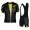 2016 Pinarello Rhino Corsa Black Yellow Nuovo abbigliamento Ciclismo Completo Maglia Ciclismo Corta e Salopette 26460-QY