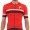 2017 Pinarello Corsa Maglia Ciclismo Manica Corta - Rosso nero 65043-LP