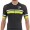 2017 Pinarello Corsa Maglia Ciclismo Manica Corta - nero giallo 92540-AQ
