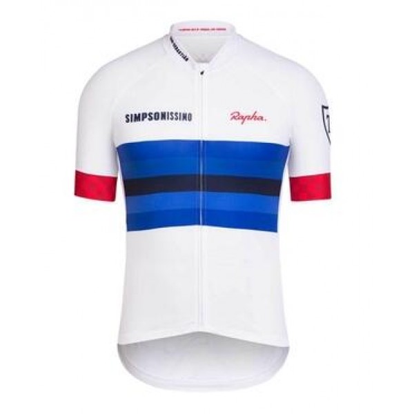 2016 Rapha Tom Simpson Maglia Ciclismo Manica Corta 17289-ZV 2016 Rapha Tom Simpson Maglia Ciclismo Manica Corta 17289-ZV