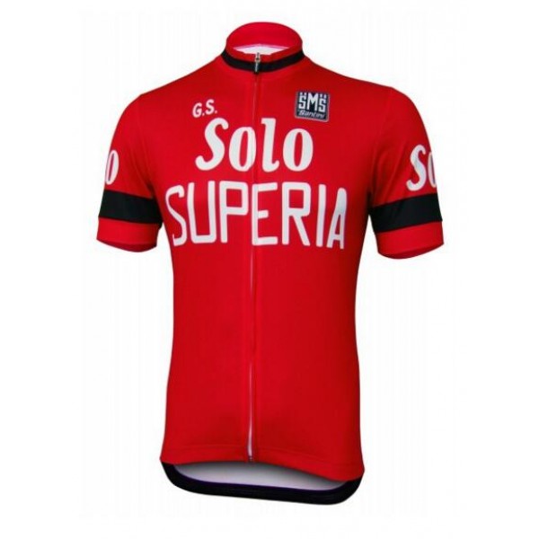 G.S. SOLO SUPERIA RETRO Maglia Ciclismo Manica Corta 58639-AW