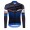 2016 Santini Interactive 3.0 nero -blu Maglie Ciclismo Manica Lunga 71986-OK