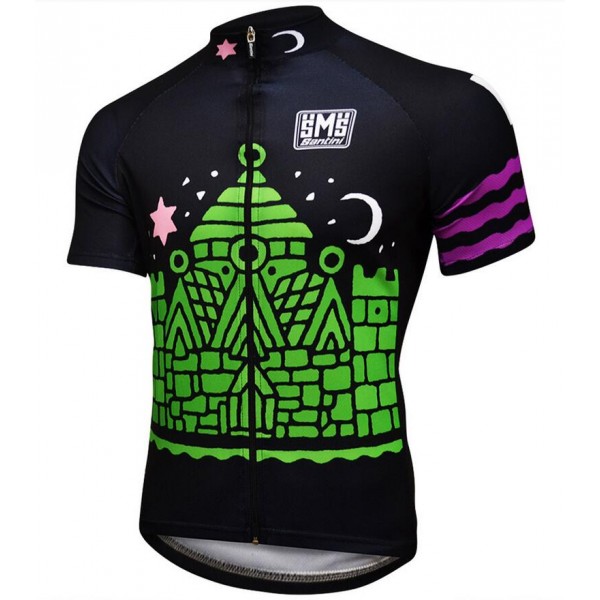 2016 Santini ECMC Maglia Ciclismo Manica Corta 92894-XB