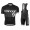 2016 Scott nero bianco Nuovo abbigliamento Ciclismo Completo Maglia Ciclismo Corta e Salopette 16214-AB