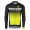 2017 Scott Rc nero bianco giallo Maglie Ciclismo Manica Lunga 39238-XQ
