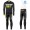 2016 Scott RC nero -giallo Thermo Squadre Pro Abbigliamento Ciclismo Maglia Ciclismo Manica Lunga e Salopette Lunga 40394-XX