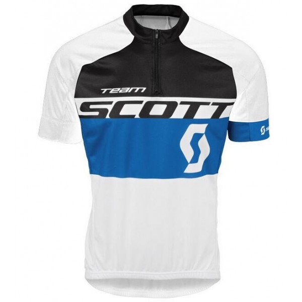 2016 Scott nero blu Maglia Ciclismo Manica Corta 53232-DB
