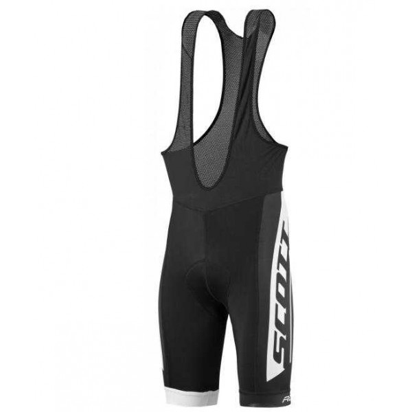 2017 Scott Rc nero bianco Salopette Ciclismo 62351-NO