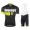 2016 Scott RC nero giallo Nuovo abbigliamento Ciclismo Completo Maglia Ciclismo Corta e Salopette 66881-LJ