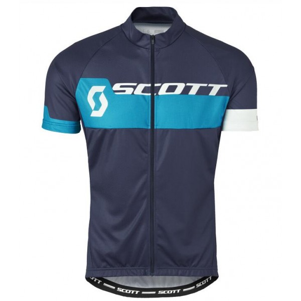 2016 SCOTT blu Maglia Ciclismo Manica Corta 74242-MU