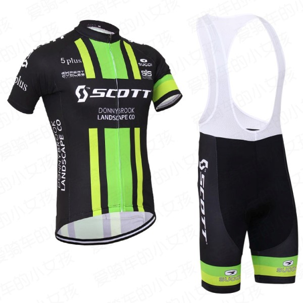 2016 Scott Nuovo abbigliamento Ciclismo Completo Maglia Ciclismo Corta e Salopette 87175-OV