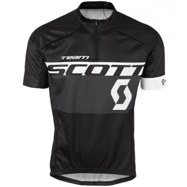 2016 Scott Maglia Ciclismo Manica Corta nero bianco 87423-CF