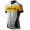 2016 Skins Promo Maglia Ciclismo Manica Corta nero bianco giallo 10708-GF