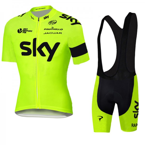 2016 SKY Nuovo abbigliamento Ciclismo Completo Maglia Ciclismo Corta e Salopette 38964-UF