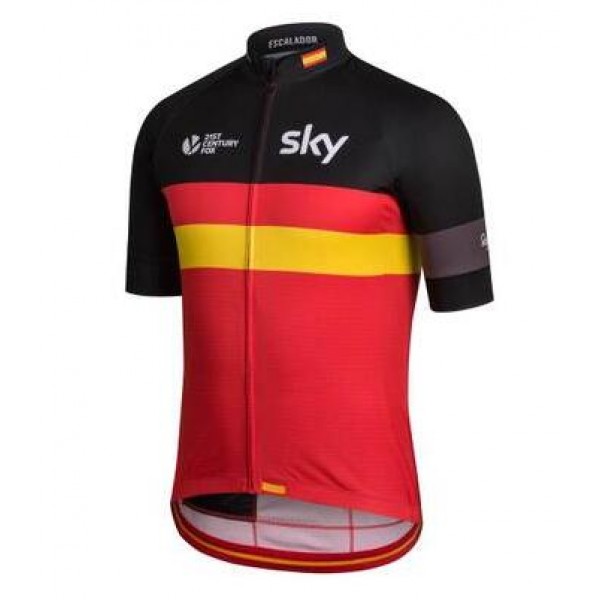 2016 SKY Spain Maglia Ciclismo Manica Corta 56471-VP