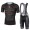 Sky Pro 2017 Prosecco abbigliamento Ciclismo Completo Maglia Ciclismo Corta e Salopette nero 27553-PD