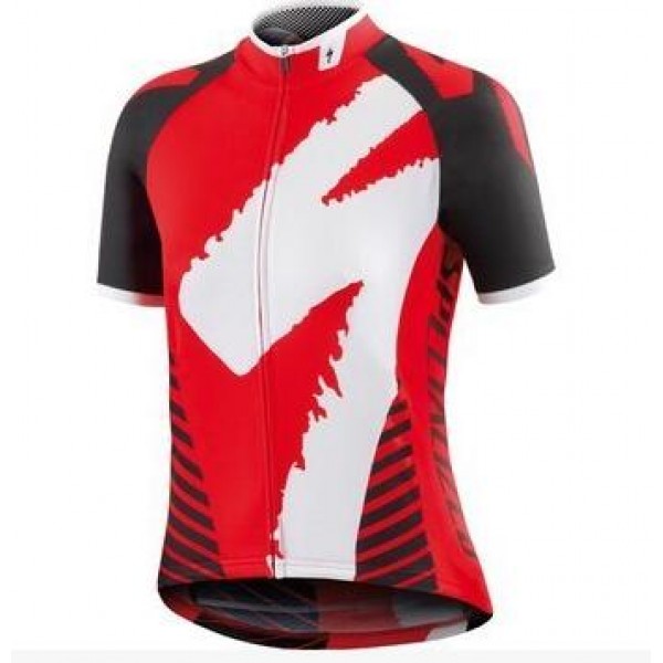 2016 Specialized Comp Racing Ss Rosso Maglia Ciclismo Manica Corta 13172-UN