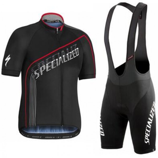 2016 Specialized SL Expert nero Nuovo abbigliamento Ciclismo Completo Maglia Ciclismo Corta e Salopette 27458-VD