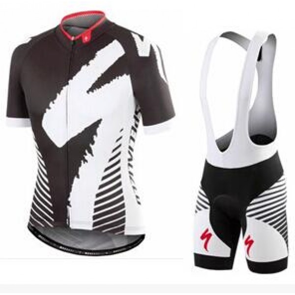 2016 Specialized Comp Racing Ss nero Nuovo abbigliamento Ciclismo Completo Maglia Ciclismo Corta e Salopette 65765-QC