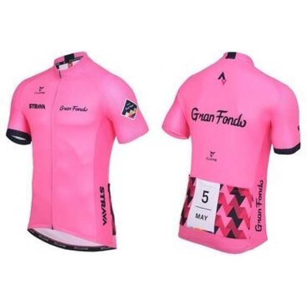 2016 Strava Maglia Ciclismo Manica Corta rose 45859-XE