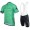 2016 Strava verde Nuovo abbigliamento Ciclismo Completo Maglia Ciclismo Corta e Salopette 49042-EA